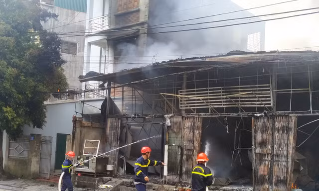 Hiện trường vụ việc. (ảnh: T.H)