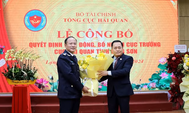 Lạng Sơn có Cục trưởng Cục Hải quan mới