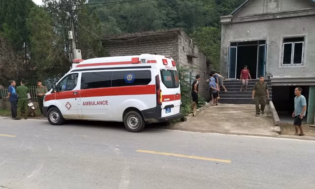 Hiện trường xảy ra sự việc. 