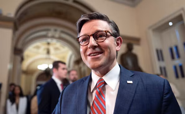 Chủ tịch Hạ viện Mỹ Mike Johnson. (Ảnh: AP)