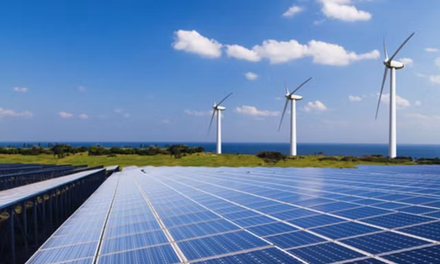 Một trang trại điện gió ở Đức. (Ảnh: Energiewende)