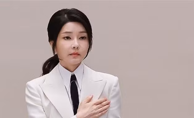 Đệ nhất phu nhân Kim Keon Hee. (Ảnh: Yonhap)