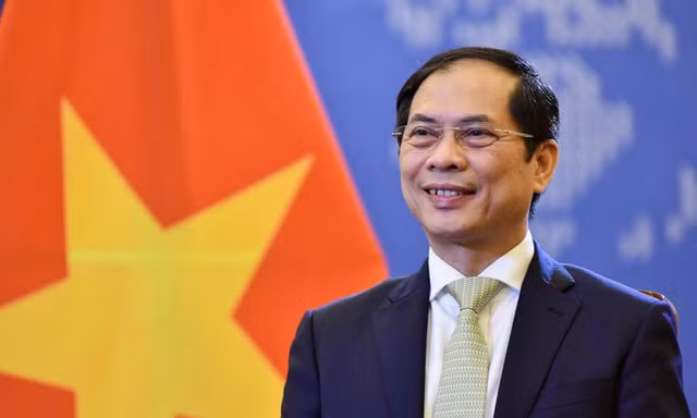 Bộ trưởng Ngoại giao Bùi Thanh Sơn. (Ảnh: BNG)