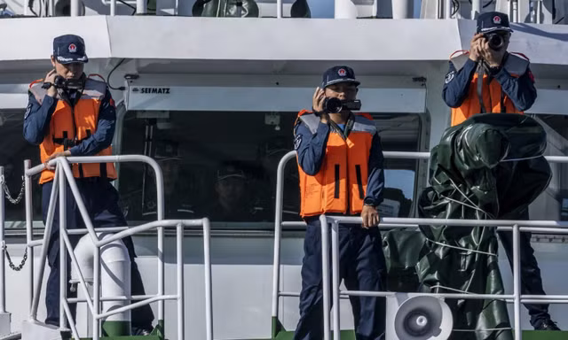 Căng thẳng giữa Philippines và Trung Quốc trên vùng biển tranh chấp ngày càng căng thẳng. (Ảnh: Bloomberg)