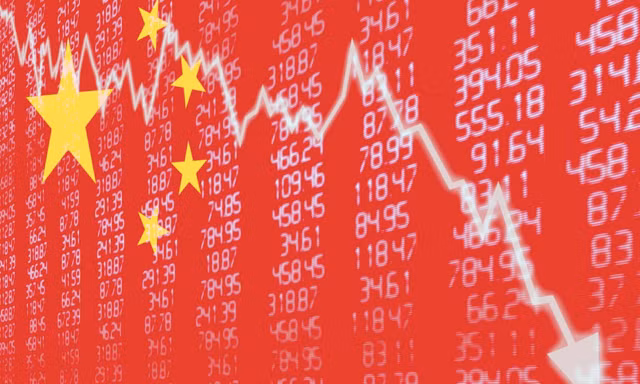 6 nghìn tỷ USD “bốc hơi” khỏi thị trường chứng khoán Trung Quốc trong 3 năm qua. (Đồ hoạ: Shutterstock)