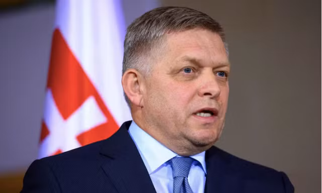 Thủ tướng Slovakia Robert Fico trong bức ảnh chụp vào tháng 1 năm nay tại Đức. (Ảnh: Reuters)