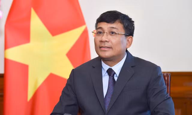 Thứ trưởng Thường trực Bộ Ngoại giao Nguyễn Minh Vũ. (Ảnh: Mofa)