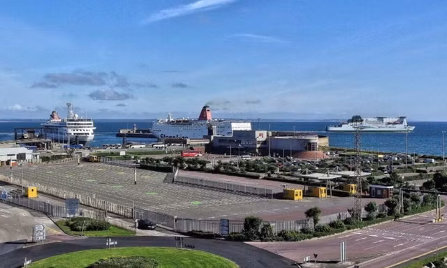 Khu vực cảng Rosslare. (Ảnh: Irish Independent)