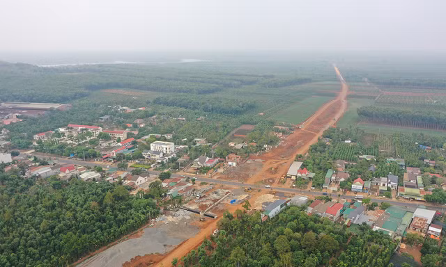Đường tránh Đông TP Buôn Ma Thuột đang thi công