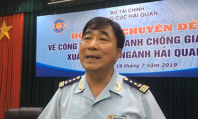 Ông Nguyễn Phi Hùng, Cục trưởng Cục Điều tra chống buôn lậu, Tổng cục Hải quan. Ảnh: Tuấn Nguyễn