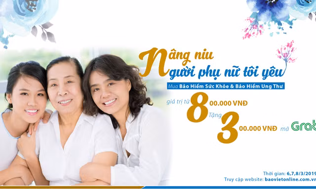 Chương trình khuyến mãi đặc biệt chỉ trong 3 ngày 6-7-8/3 