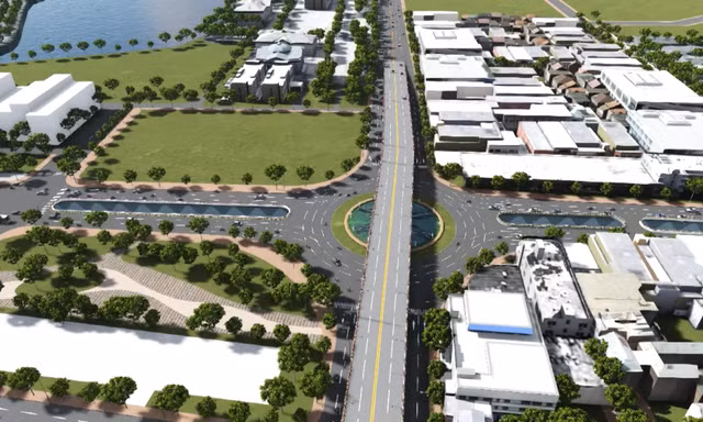 Hình dáng nút giao thông 3 tầng 550 tỷ tại Đà Nẵng