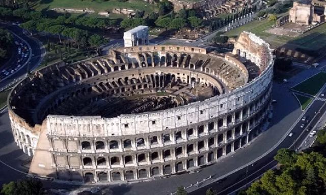 Dấu tích của những trận hải chiến ở đấu trường La Mã cổ đại