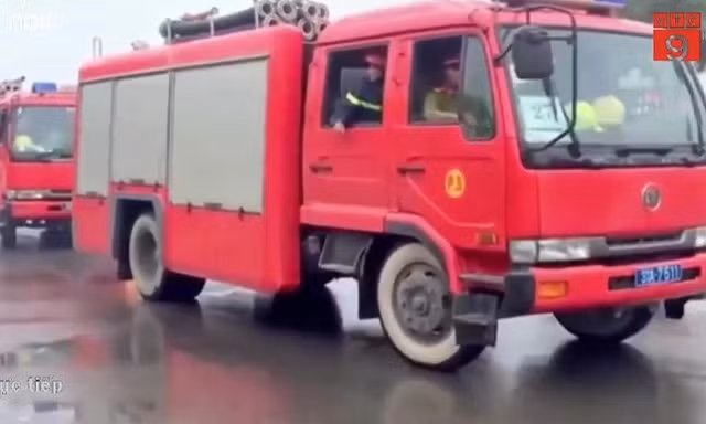 Bộ Công an tiếp nhận dàn xe chữa cháy 'khủng' hơn 500 tỷ đồng