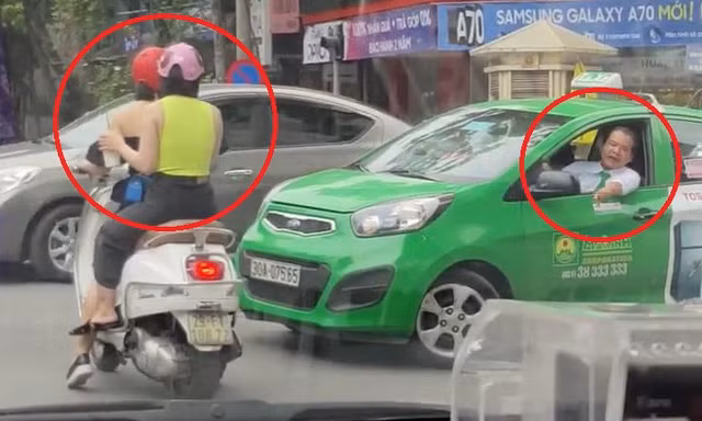 Clip: Dừng đèn đỏ nghênh ngang, 2 cô gái lĩnh trái đắng