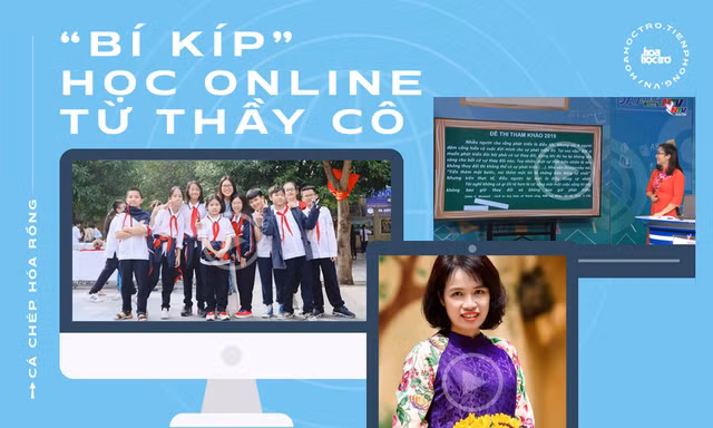 Ở nhà tránh dịch nhưng vẫn học hành cực đỉnh với loạt “bí kíp” từ thầy cô