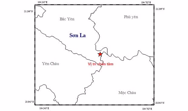 Động đất ở Sơn La