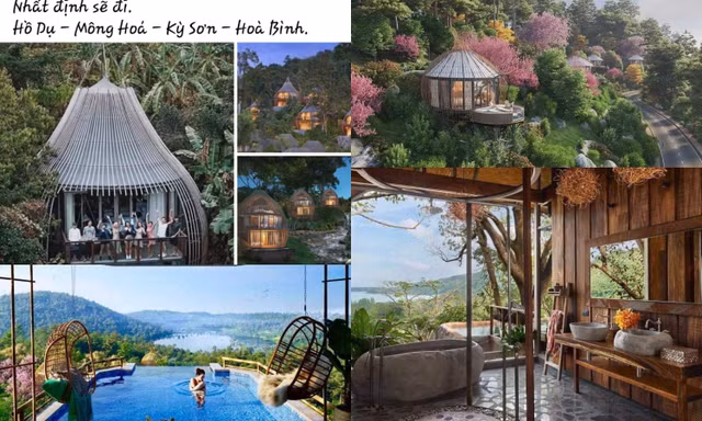 Thực hư thông tin xuất hiện khu du lịch với kiến trúc tổ chim độc đáo ở Hòa Bình
