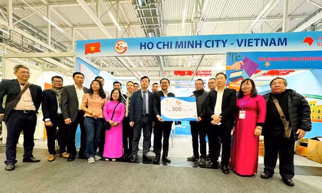 Lần đầu TPHCM có gian hàng tại Hội sách Frankfurt (Đức)