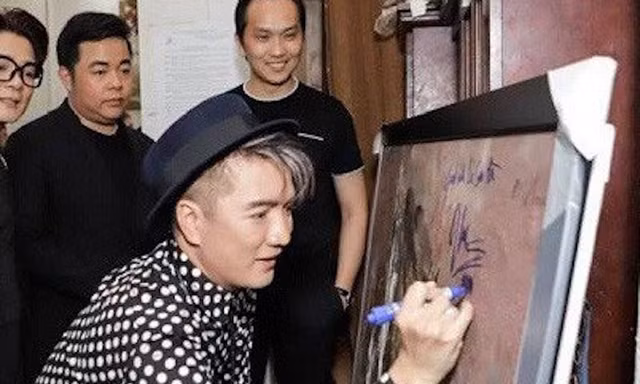 Mr Đàm và Lệ Quyên ký lên tranh là vi phạm về quyền Nhân thân
