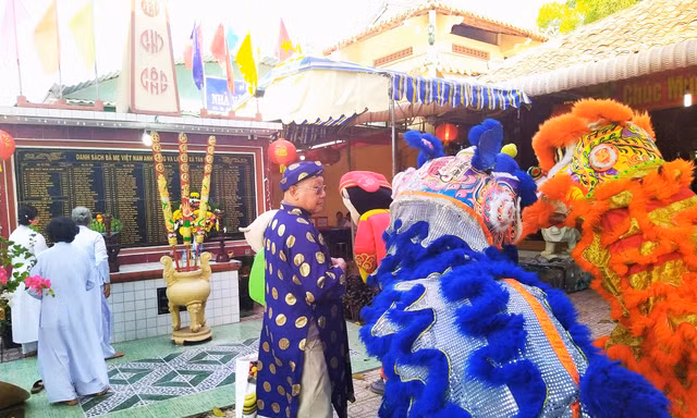 Độc đáo lễ hội tại quê hương của nghĩa sĩ Cần Giuộc 