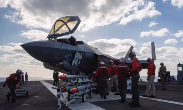 Một chiếc F-35 của Hải quân Mỹ. (Ảnh: US Navy)