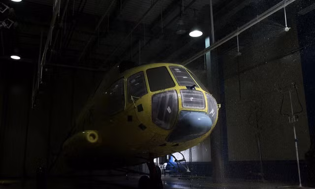 Một chiếc trực thăng Mi-17