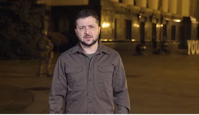 Tổng thống Ukraine Volodymyr Zelenskiy