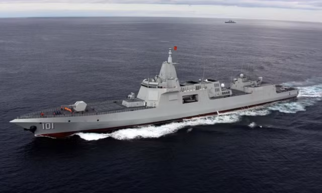 Tàu khu trục Type 055 Nam Xương của Hải quân Trung Quốc. (Ảnh: PLA)