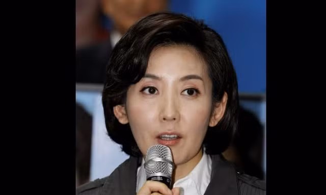 Bà Na Kyung-won dẫn đầu đoàn quan chức Hàn Quốc dự Diễn đàn Kinh tế thế giới tại Thụy Sĩ. (Ảnh: Reuters)