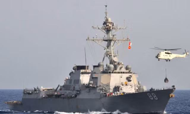 Tàu khu trục USS Preble của Hải quân Mỹ