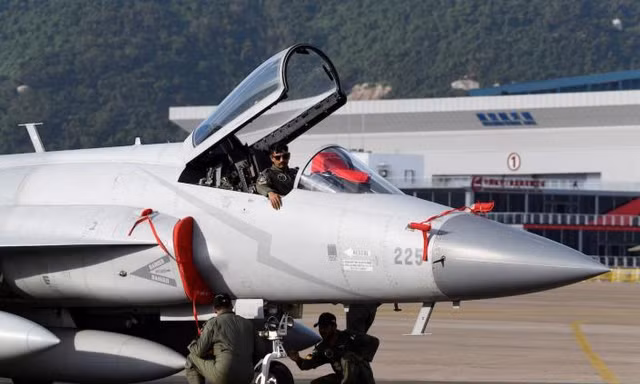Một chiếc JF-17 của Không quân Pakistan. (Ảnh: Reuters)