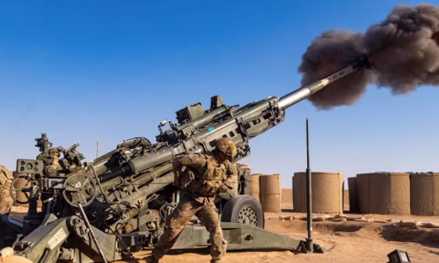 Hệ thống lựu pháo M777 A2 của Mỹ. (Ảnh: US Army)