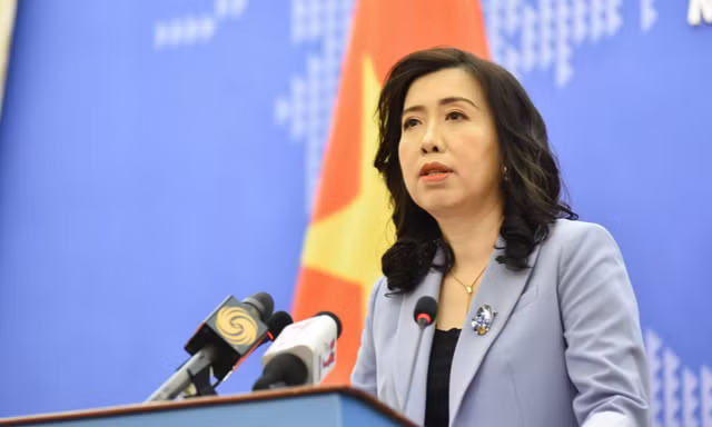 Người phát ngôn Bộ Ngoại giao Lê Thị Thu Hằng