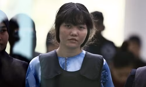 Đoàn Thị Hương sẽ tiếp tục ra tòa trong tháng 6. (Ảnh: AFP)