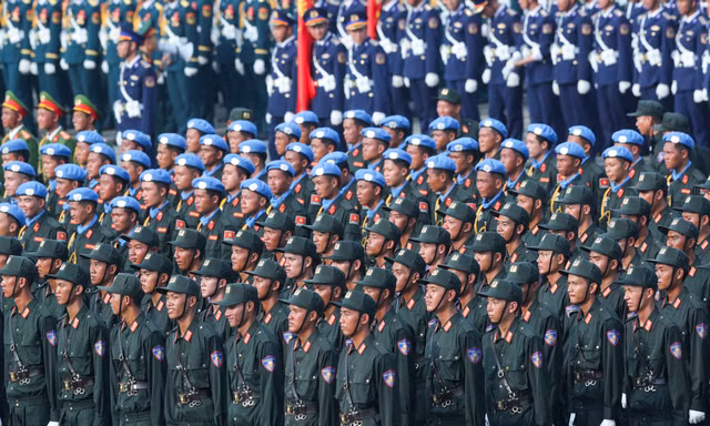 Sáng 27/4, tổng duyệt diễu binh, diễu hành: Cấm xe nhiều tuyến đường từ 3 giờ