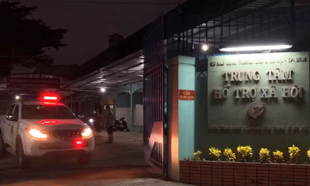 Trung tâm Hỗ trợ xã hội TPHCM, nơi xảy ra sự việc. Ảnh: Vietnamnet