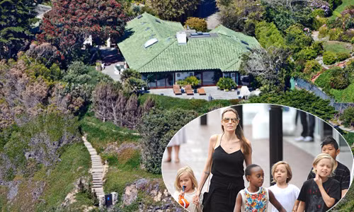 Angelina Jolie thuê biệt thự, đưa các con ra ở riêng