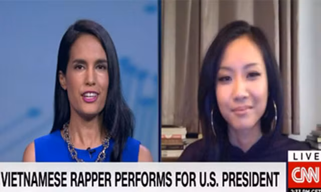 Suboi trong cuộc phỏng vấn với CNN tối 25/5.