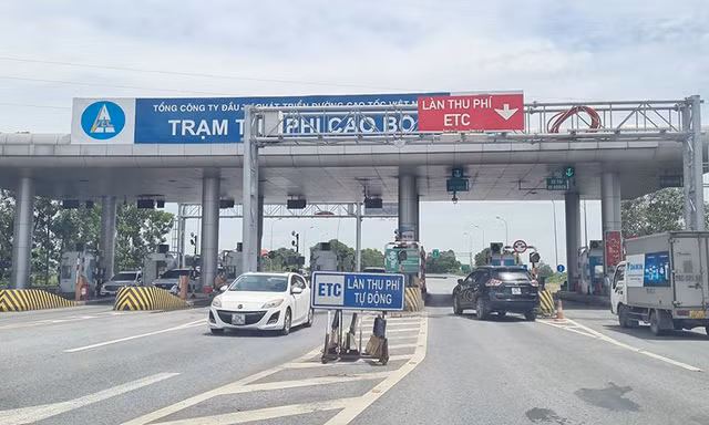 90% phương tiện trả phí điện tử không dừng