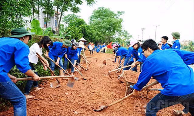 Phong trào thanh niên tình nguyện tạo dấu ấn lớn trong xã hội Ảnh: CTV