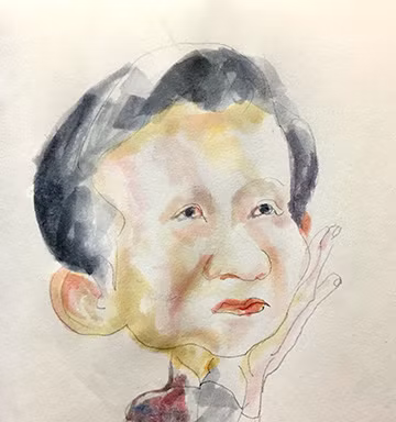 Tranh: Nguyễn Văn Hổ 