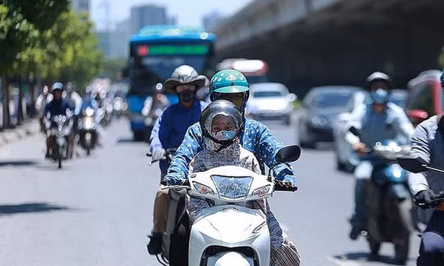 Bắc bộ có nơi trên 40 độ C