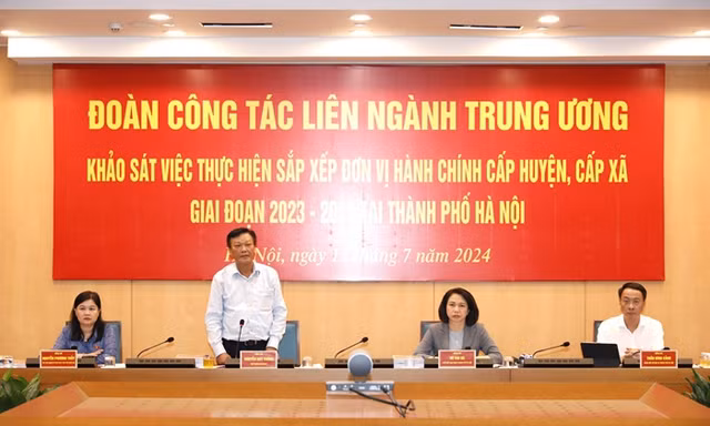 Sắp xếp đơn vị hành chính ở Hà Nội: Cần quan tâm đến cán bộ dôi dư, tránh xáo trộn