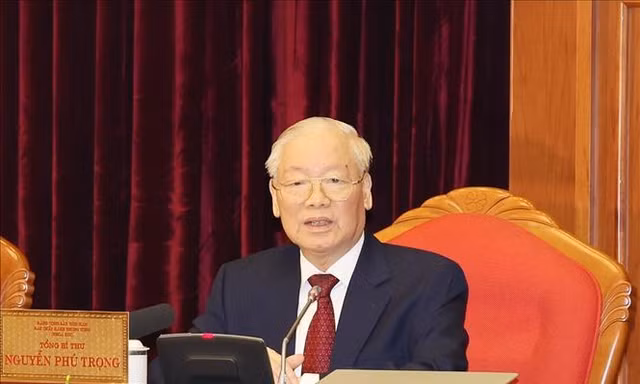 Chùm ảnh khai mạc Hội nghị lần thứ chín Ban Chấp hành Trung ương Đảng khóa XIII