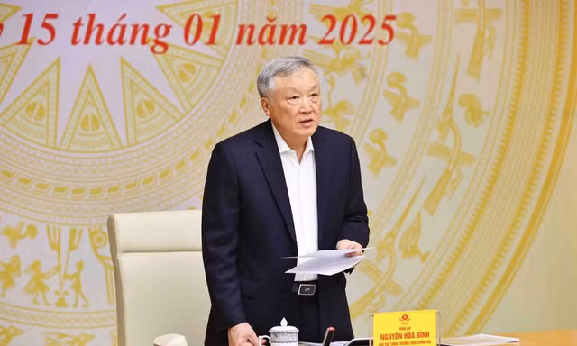 Phó Thủ tướng Thường trực Nguyễn Hòa Bình: Quyết liệt rà soát, sắp xếp, tinh gọn bộ máy