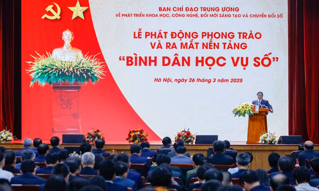 Ban Chỉ đạo Trung ương đặt ra nhiều chỉ tiêu cho phong trào 'Bình dân học vụ số'