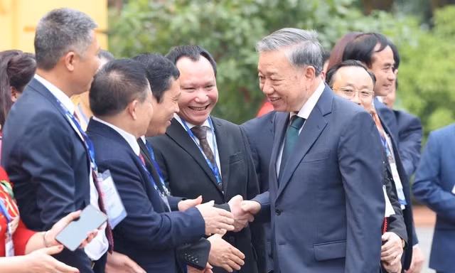 Tổng Bí thư, Chủ tịch nước Tô Lâm: Đội ngũ doanh nhân Việt Nam phát huy tinh thần dân tộc, lòng yêu nước