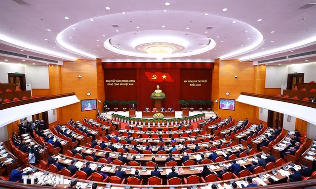 Thông báo Hội nghị lần thứ 10 Ban Chấp hành T.Ư Đảng khoá XIII
