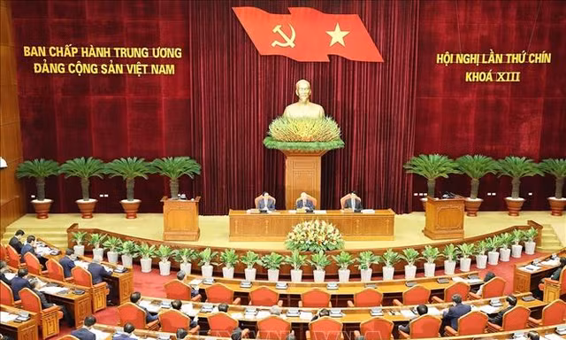 Toàn văn thông báo Hội nghị lần thứ chín Ban Chấp hành Trung ương Đảng khóa XIII